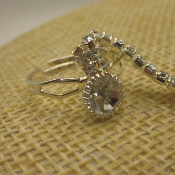 Rhinestone Slave Bracelet with Bling - Picture 4 of 5